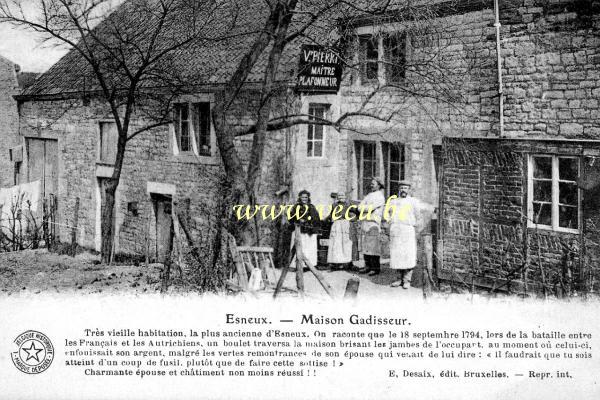 postkaart van Esneux Maison Gadisseur