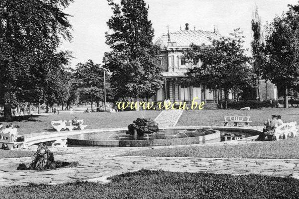 ancienne carte postale de Spa Parc des Sept Heures