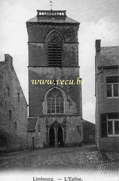 ancienne carte postale de Limbourg L'Eglise