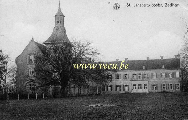 ancienne carte postale de Zelem Sint Jansbergklooster