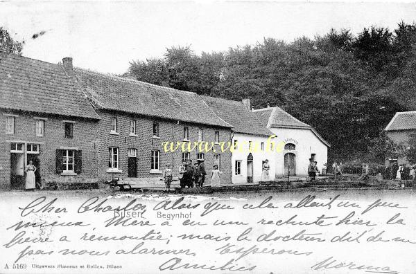 ancienne carte postale de Bilzen Begynhof