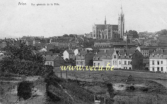 ancienne carte postale de Arlon Vue générale de la ville