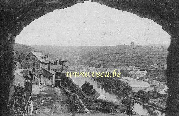 postkaart van Bouillon Panorama pris d'une meutrière du Château