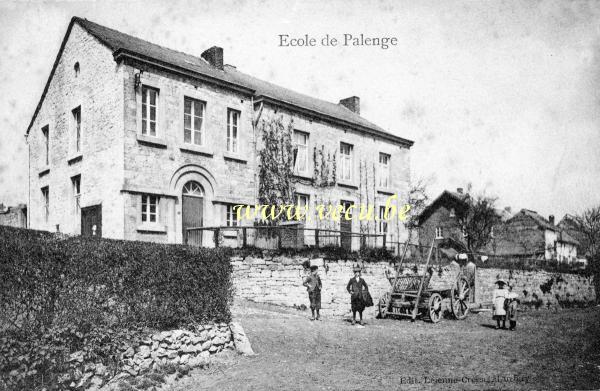 ancienne carte postale de Palenge Ecole de Palenge