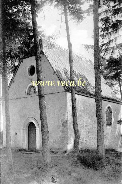 ancienne carte postale de Houffalize Chapelle Saint Roch