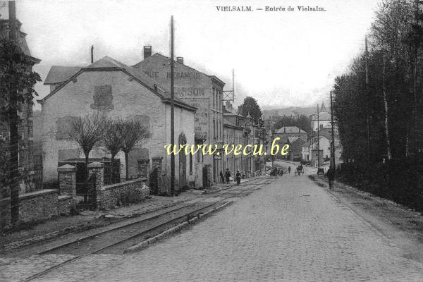ancienne carte postale de Vielsalm Entrée de Vielsalm