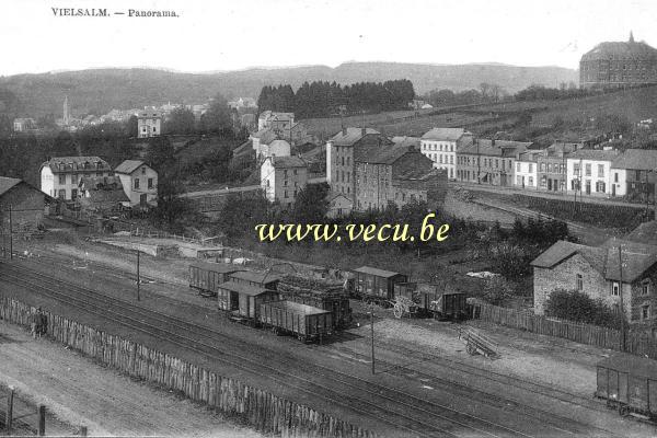 ancienne carte postale de Vielsalm Panorama