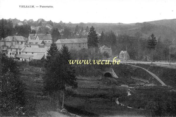 ancienne carte postale de Vielsalm Panorama