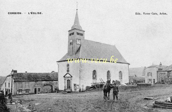ancienne carte postale de Corbion L'Eglise