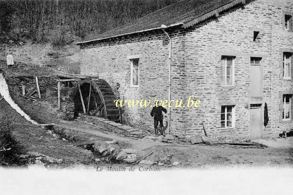 ancienne carte postale de Corbion Le Moulin de Corbion