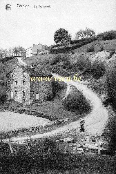 ancienne carte postale de Corbion Le Transvaal