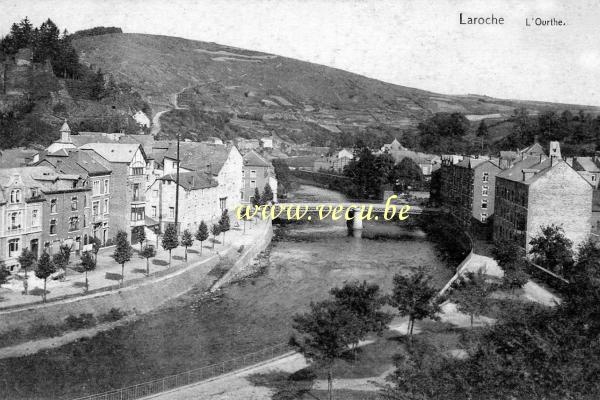 ancienne carte postale de Laroche L'Ourthe