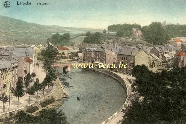 postkaart van Laroche L'Ourthe