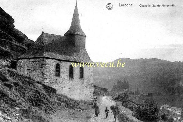ancienne carte postale de Laroche Chapelle Sainte-Marguerite
