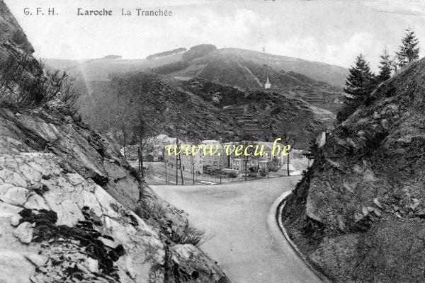 ancienne carte postale de Laroche La Tranchée