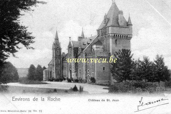 ancienne carte postale de Laroche Château de St.Jean