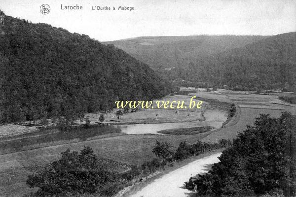 ancienne carte postale de Laroche L'Ourthe à Maboge