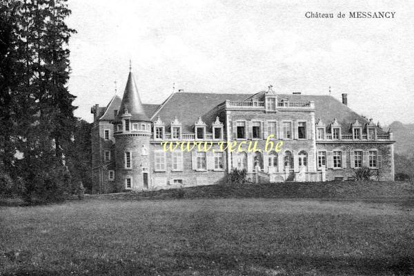 ancienne carte postale de Messancy Château de Messancy