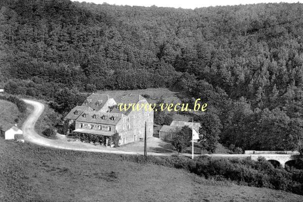 ancienne carte postale de Daverdisse Hôtel du Moulin