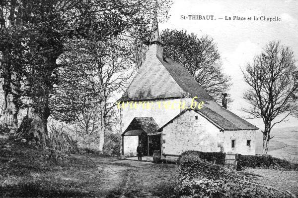 postkaart van Marcourt St Thibaut - La Place et la Chapelle
