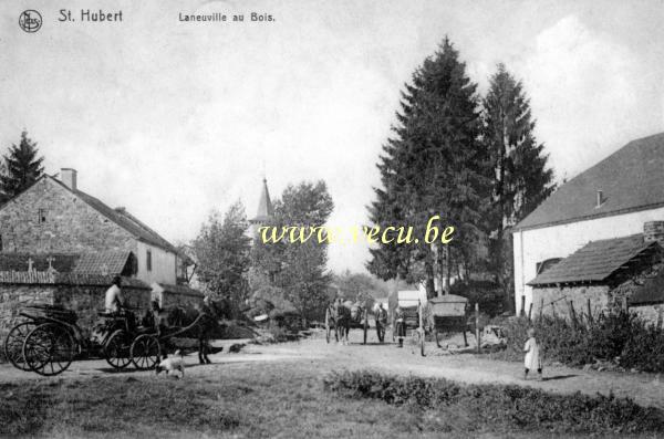 ancienne carte postale de Saint-Hubert Laneuville au Bois
