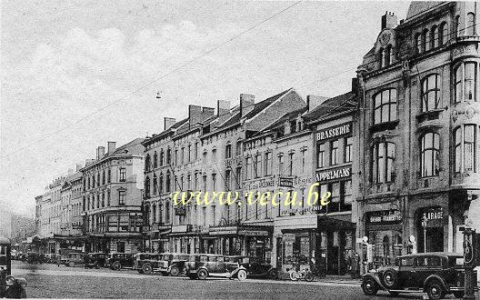 ancienne carte postale de Namur Les Hôtels en face de la Gare