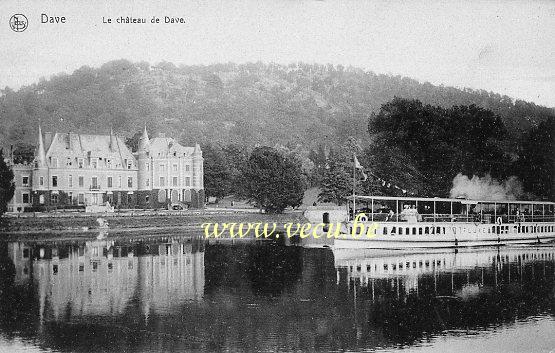 ancienne carte postale de Dave Le Château de Dave