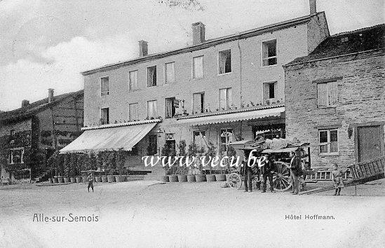 postkaart van Alle-sur-Semois Hôtel Hoffmann