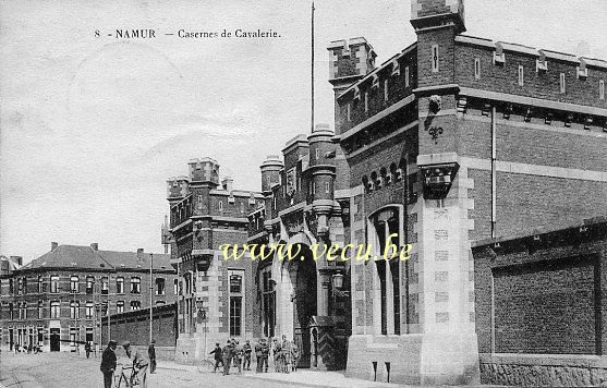 postkaart van Namen Casernes de Cavalerie
