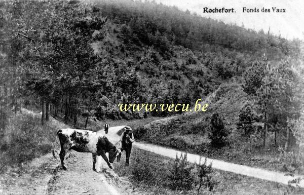 ancienne carte postale de Rochefort Fonds des Vaux