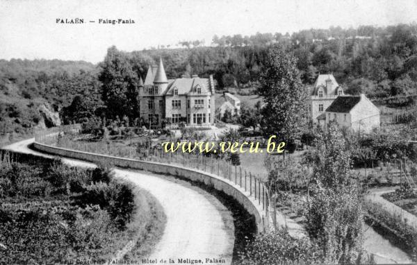ancienne carte postale de Falaën Faing - Fania