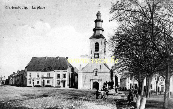 ancienne carte postale de Mariembourg La Place