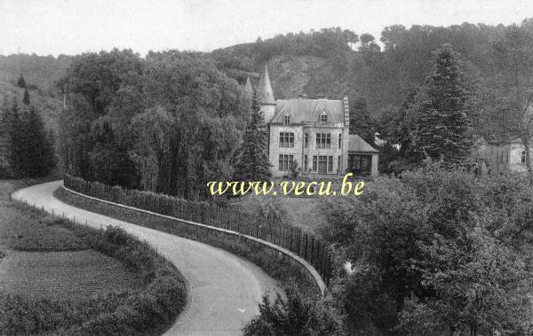 ancienne carte postale de Falaën Château Faing-Fania