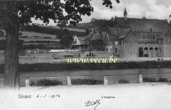 postkaart van Dinant L'hospice