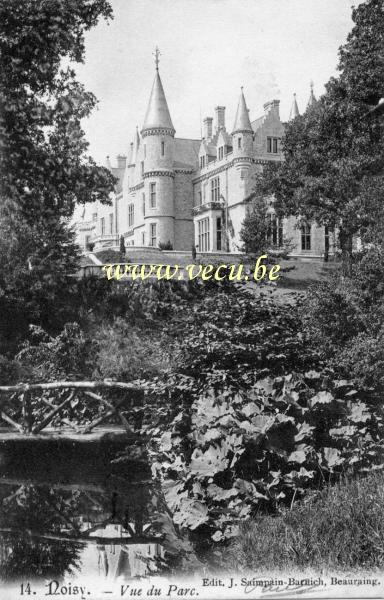 postkaart van Celles&nbsp;Château de Noisy - Vue du parc