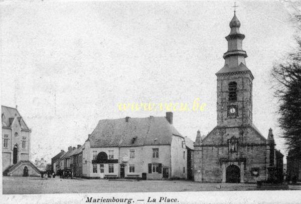 ancienne carte postale de Mariembourg La Place