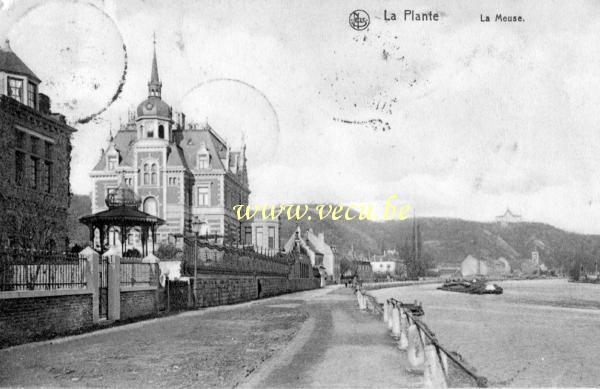 ancienne carte postale de Namur La Plante - La Meuse