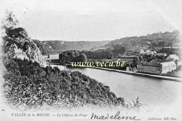ancienne carte postale de Freyr Vallée de la Meuse - Le Château de Freyr