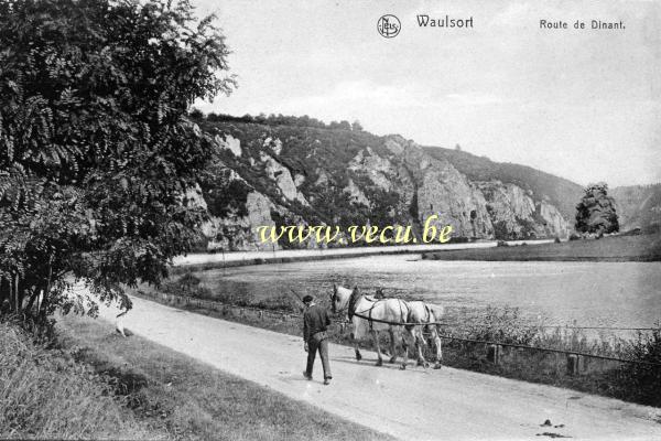 postkaart van Waulsort Route de Dinant