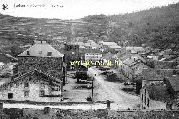 ancienne carte postale de Bohan La Place