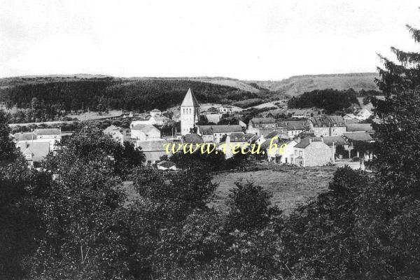 ancienne carte postale de Han-sur-Lesse Panorama