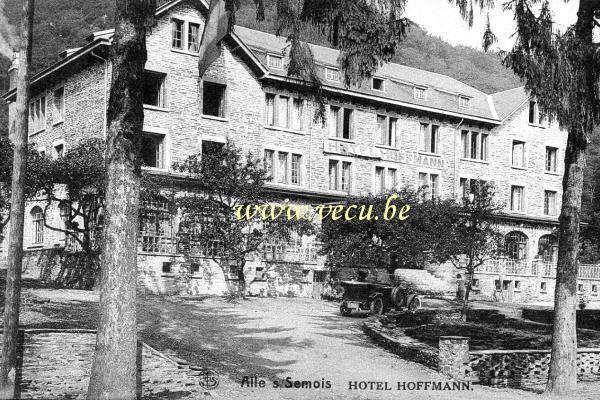 ancienne carte postale de Alle-sur-Semois Hôtel Hoffman