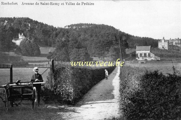 postkaart van Rochefort Avenue de Saint Rémy et Villas de Préhire