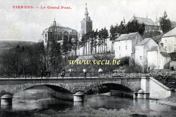 postkaart van Vierves-sur-Viroin Le Grand Pont