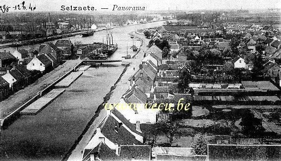 Cpa de Selzaete Panorama