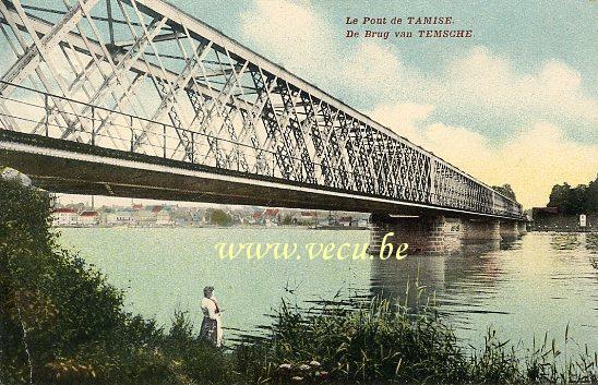 Cpa de Tamise Le Pont de Tamise