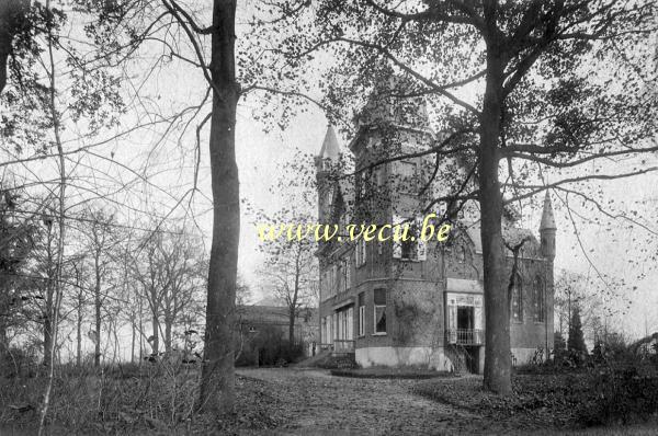 ancienne carte postale de Cruyshautem Château de Nokere par Cruyshoutem