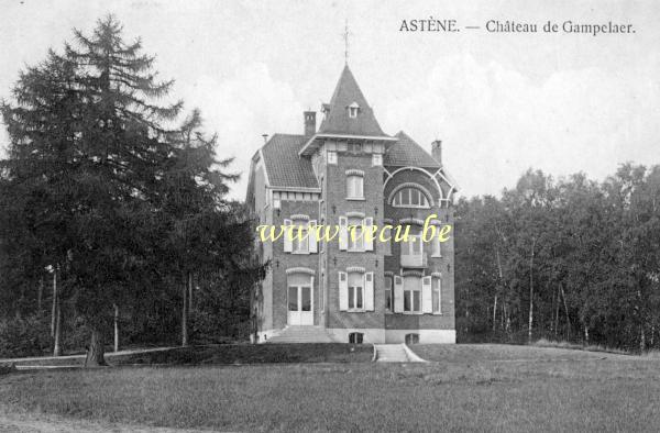 Cpa de Astene Château de Gampelaer