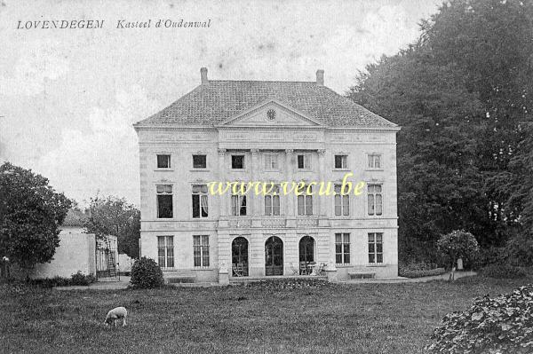 postkaart van Lovendegem Kasteel d'Oudenwal