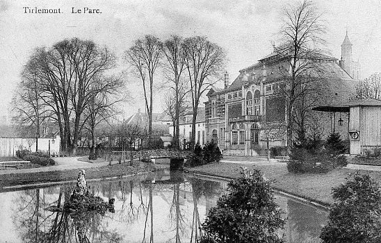 Cpa de Tirlemont Le Parc